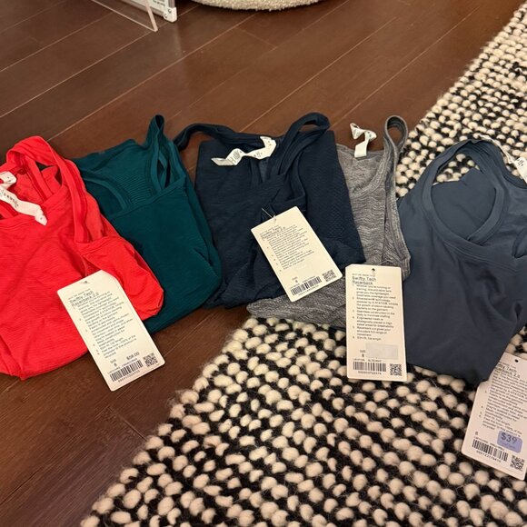 lot of 5 swiftly tech racerbacks - Picture 1 of 5